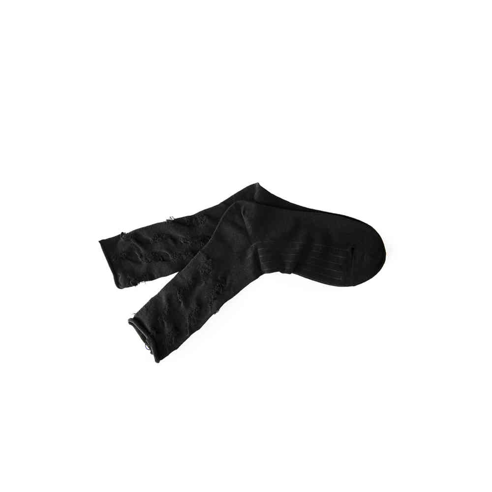 Banned - Dysian Distressed Chaussettes - Noir